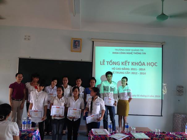 Tổng kết khóa học Cao đẳng Kế toán 2011-2014; Trung cấp Kế toán – Tin học 2012-2014