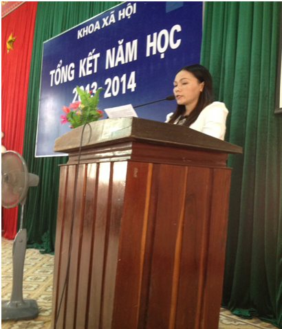 Khoa Xã hội tổng kết năm học 2013-2014