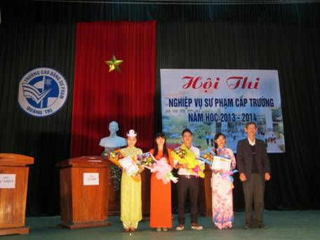 Hội thi Nghiệp vụ Sư phạm cấp trường năm học 2013-2014