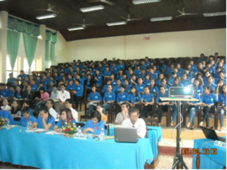 Đại hội Hội Sinh viên Trường CĐSP Quảng Trị nhiệm kỳ  VI (2013-2015)