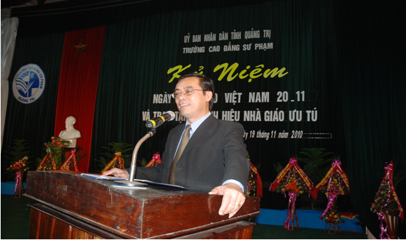 Lễ kỷ niệm ngày Nhà giáo Việt Nam và trao tặng danh hiệu Nhà giáo Ưu tú