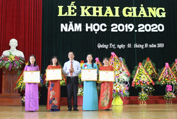 Trường Cao đẳng Sư phạm Quảng Trị khai giảng năm học 2019 – 2020