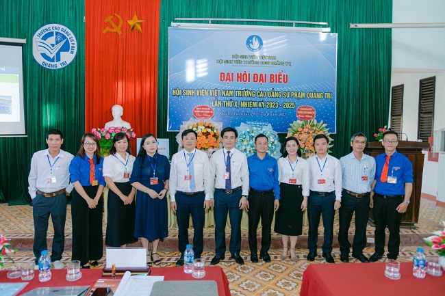 ĐẠI HỘI ĐẠI BIỂU HỘI SINH VIÊN VIỆT NAM TRƯỜNG CAO ĐẲNG SƯ PHẠM QUẢNG TRỊ LẦN THỨ X, NHIỆM KỲ 2023-2025