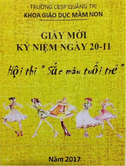 GIẤY MỜI KỶ NIỆM NGÀY 20 THÁNG 11!