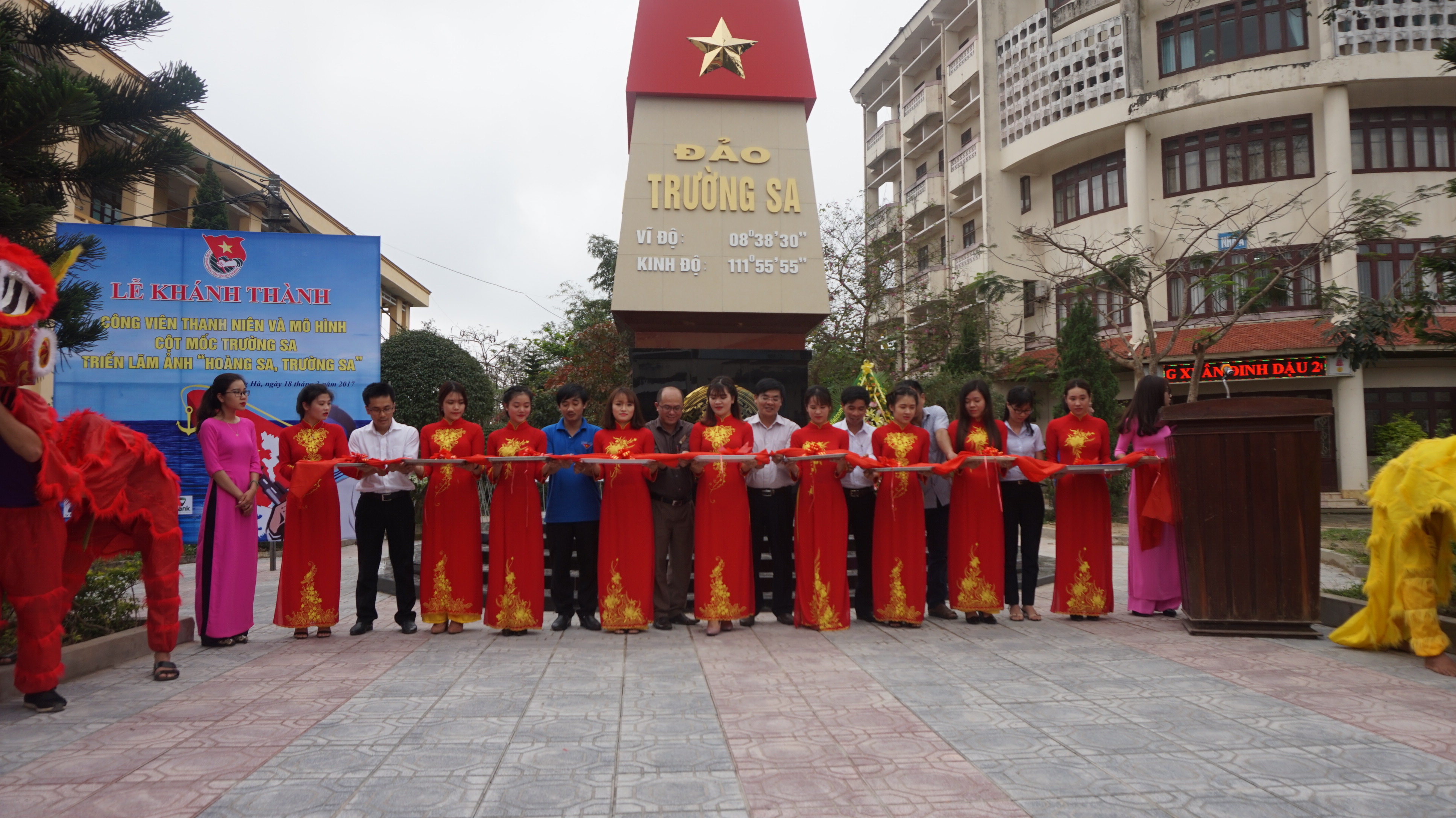 Trường CĐSP Quảng Trị Khánh thành công trình thanh niên