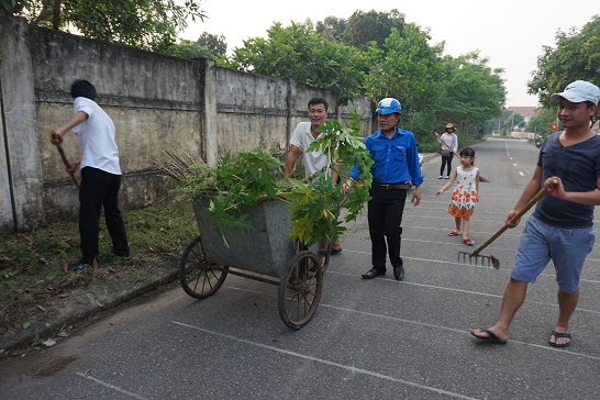 TRƯỜNG CĐSP QUẢNG TRỊ RA QUÂN HƯỞNG ỨNG NGÀY MÔI TRƯỜNG THẾ GIỚI