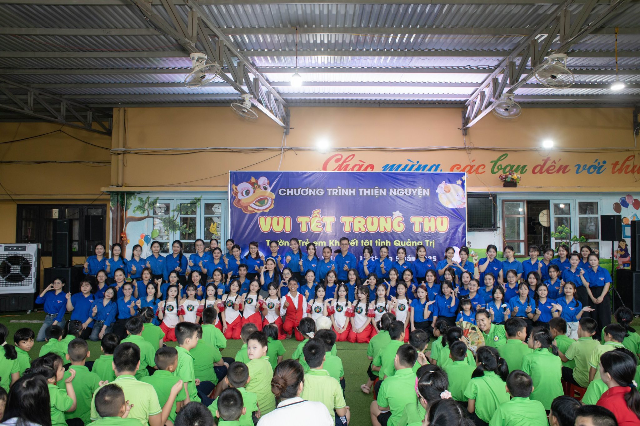 CHƯƠNG TRÌNH THIỆN NGUYỆN “VUI TẾT TRUNG THU 2025”  TẠI TRƯỜNG TRẺ EM KHUYẾT TẬT TỈNH QUẢNG TRỊ