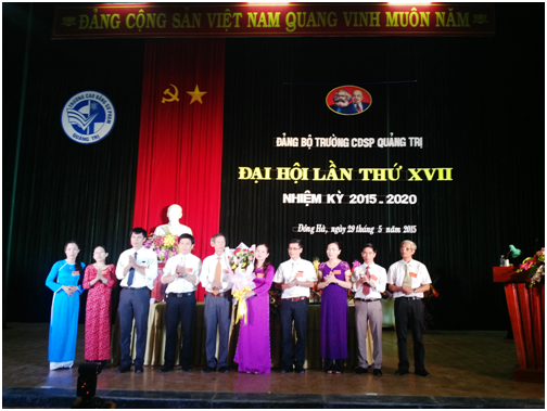 Ban Chấp hành Đảng bộ trường CĐSP Quảng Trị khóa XVII, nhiệm kỳ 2015 - 2020