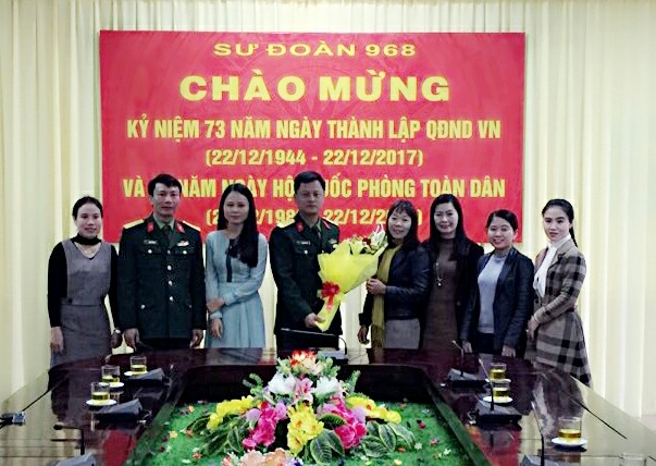 KHOA GIÁO DỤC MẦM NON -CHÚC MỪNG CÁC CHÚ BỘ ĐỘI  NHÂN NGÀY QUÂN ĐỘI NHÂN DÂN VIỆT NAM 22-12 