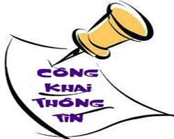 Trường CĐSP Quảng Trị công bố công khai dự toán ngân sách năm 2018.