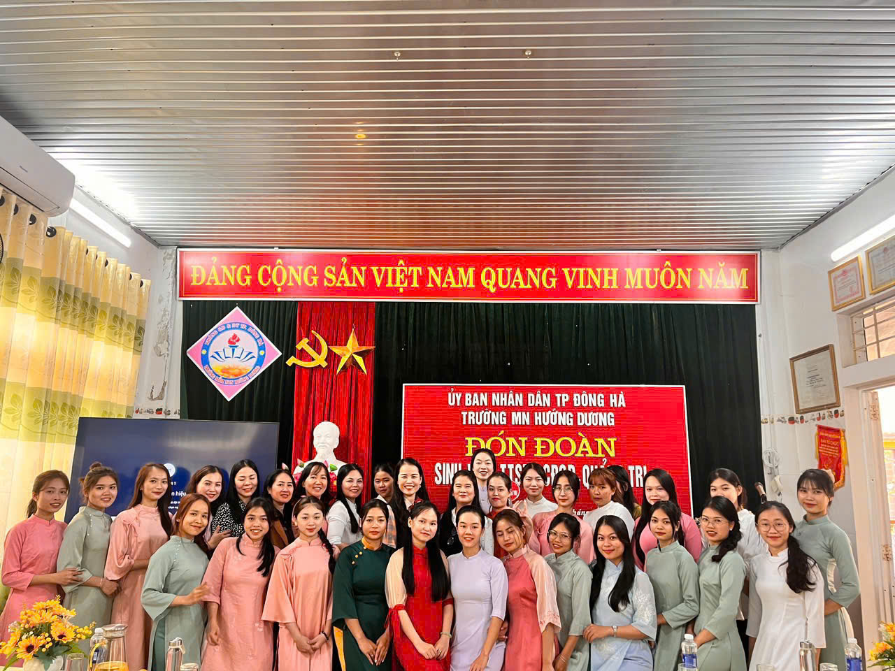 SINH VIÊN CAO ĐẲNG GD MẦM NON KHÓA 27, 28 THAM GIA  THỰC TẬP SƯ PHẠM NĂM 2025