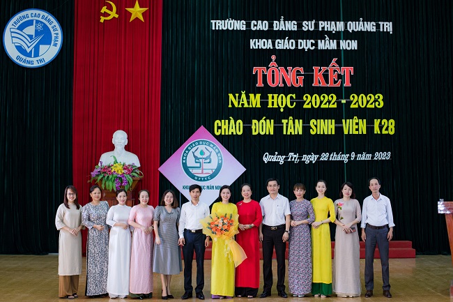 KHOA GIÁO DỤC MẦM NON TỔNG KẾT NĂM HỌC 2022- 2023 VÀ CHÀO ĐÓN TÂN SINH VIÊN K28