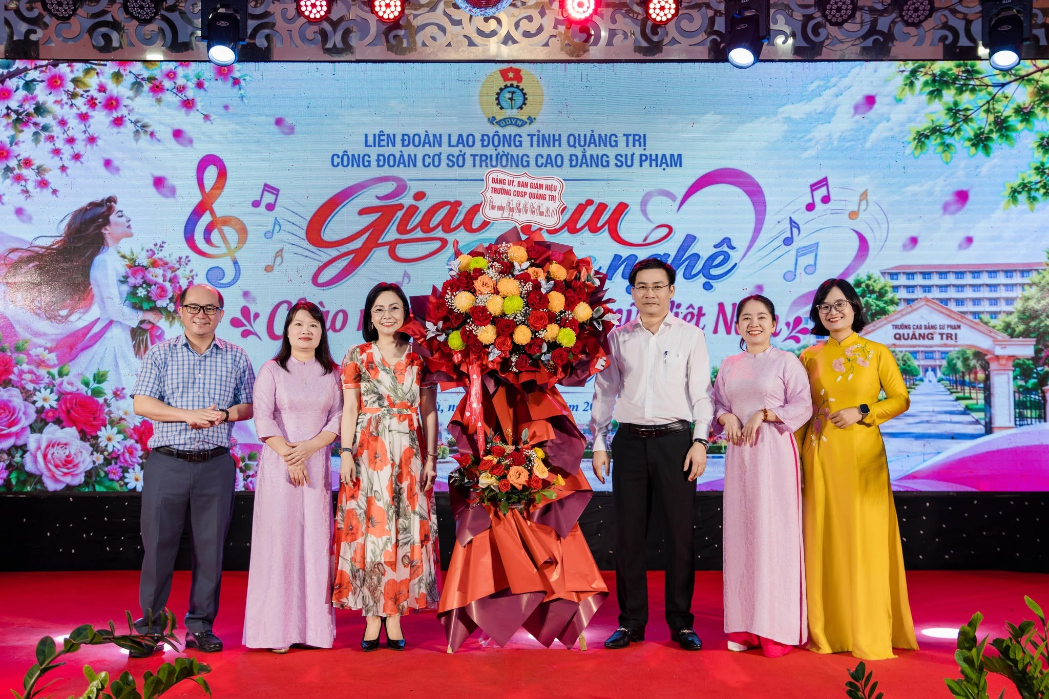 Công đoàn cơ sở Trường Cao đẳng Sư phạm Quảng Trị tổ chức giao lưu văn nghệ kỷ niệm 96 năm  Ngày thành lập Hội Liên hiệp Phụ nữ Việt Nam (20/10/1930 – 20/10/2026)